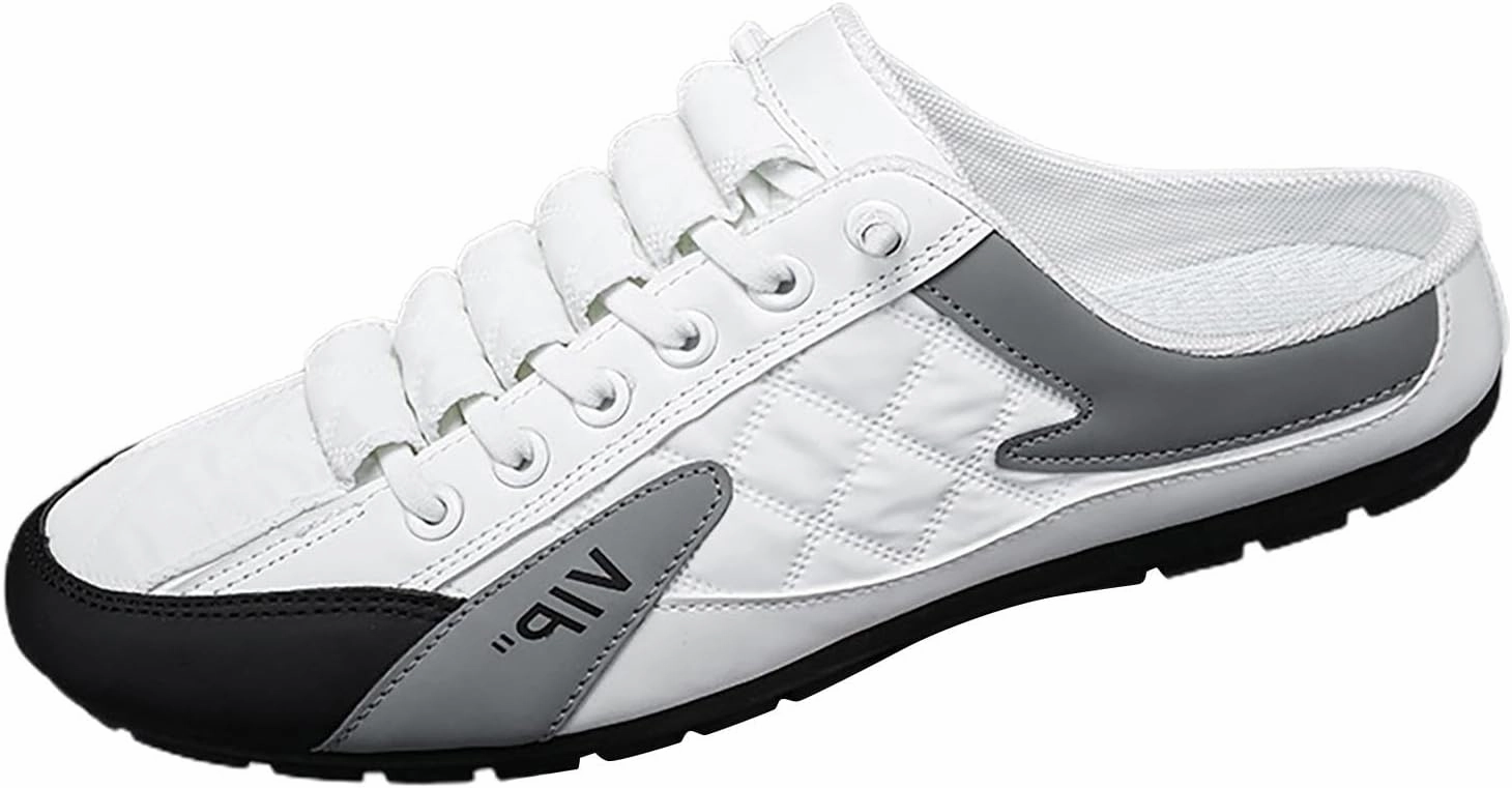 Best Shoe For Casual Runner 2023 Men's New Spring And Autumn Fisherman's Shoes Slip On Shoes Mens Suede Shoes Casual Lightweight Tennis Mesh Trendy