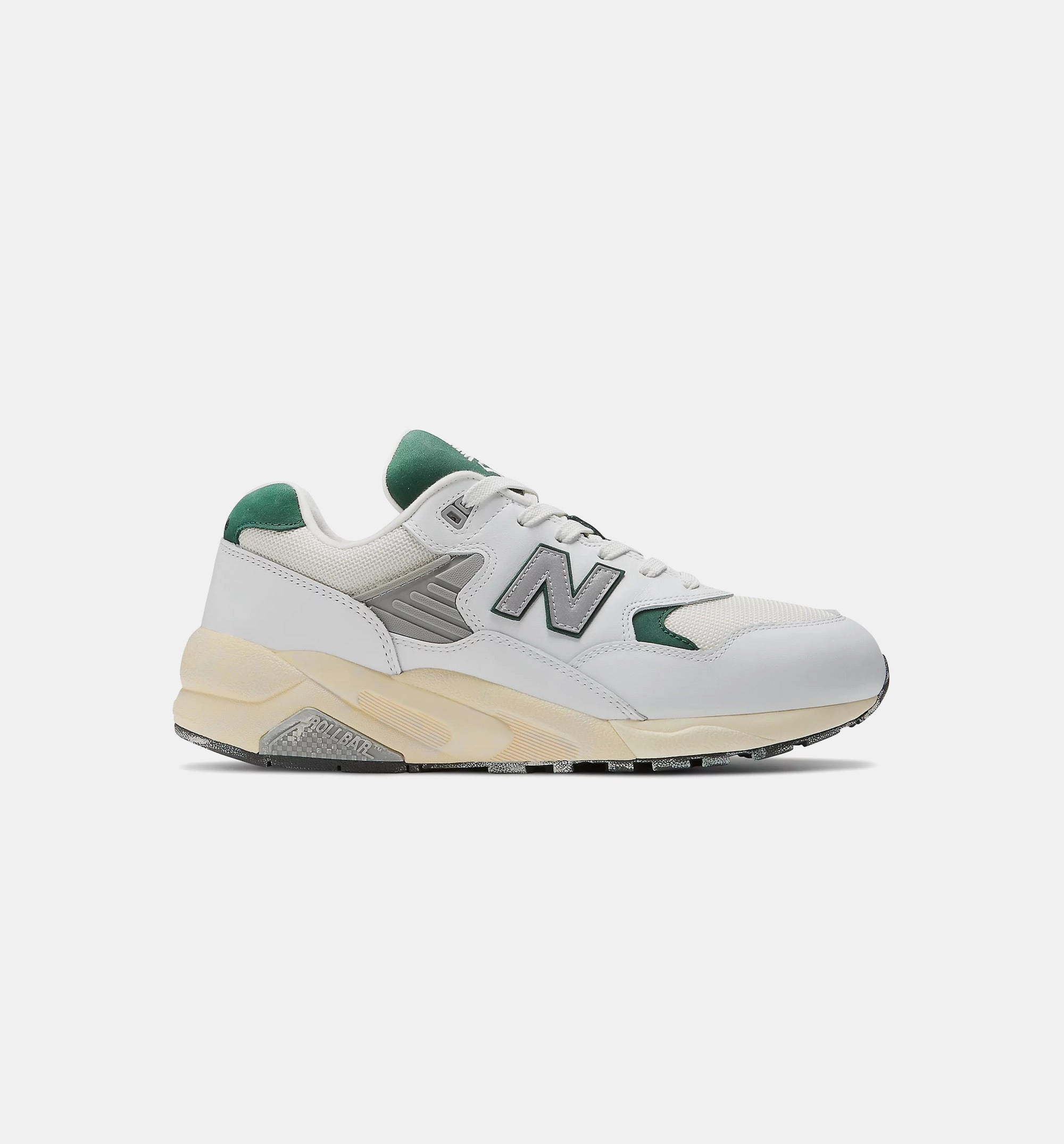 580 Nightwatch Green Sea Salt Mens Lifestyle Shoe - Green/White Best Affordable Trail Shoes