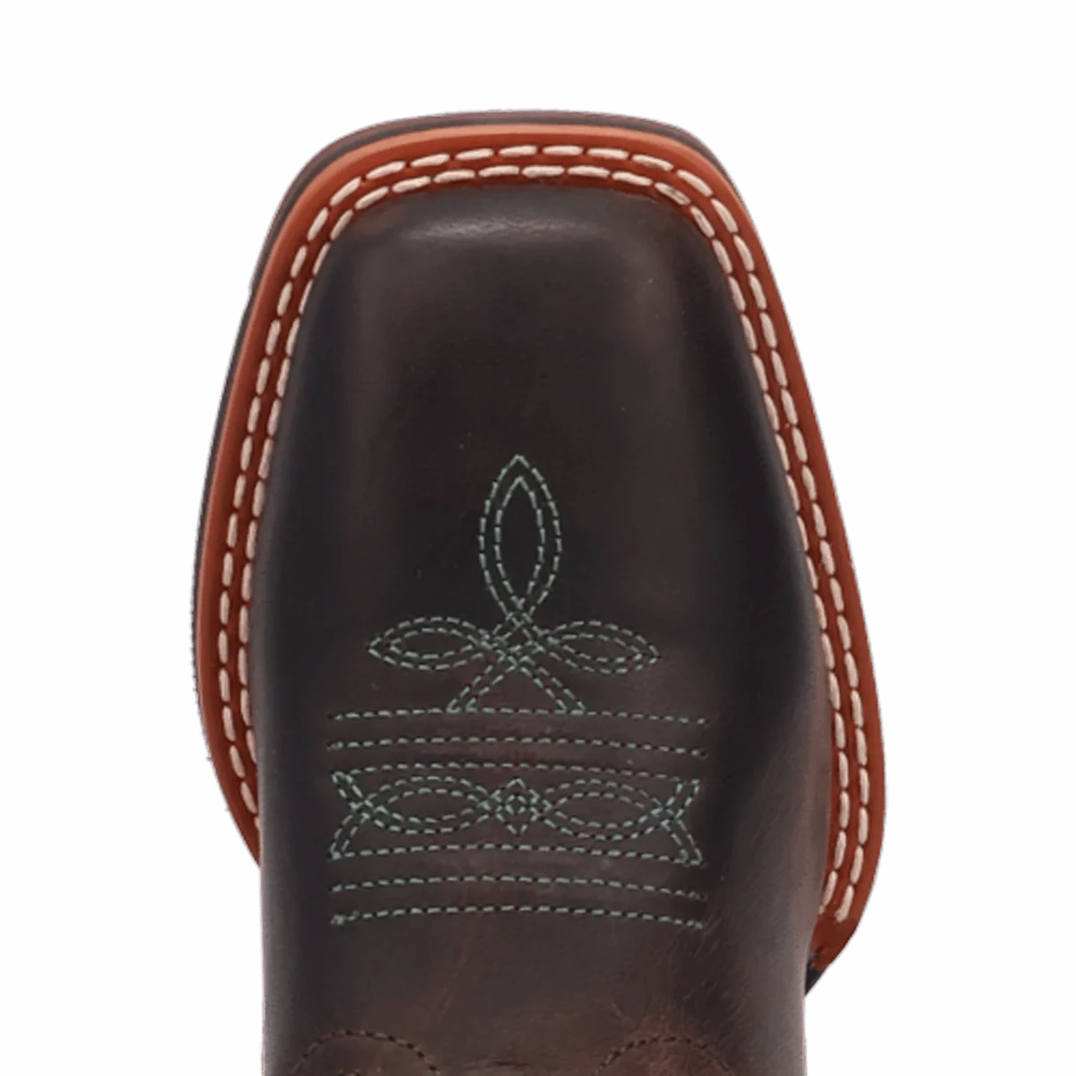 'Dan Post Boot Co' Kid's Salina Cowboy Boot - Brown / Turquoise Boots 2024
