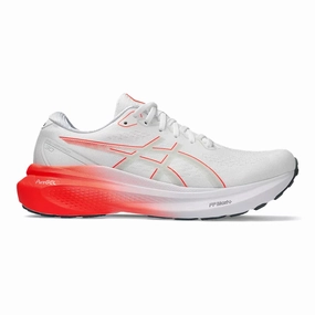 Men's Asics GEL-Kayano 30, White/Sunrise Red, 12.5 D Medium Best Running Shoes Review