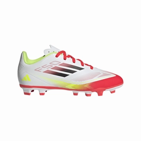 Best Soccer Cleats Under $100 adidas F50 Club Firm/Multi-Ground Boots Kids White/Black
