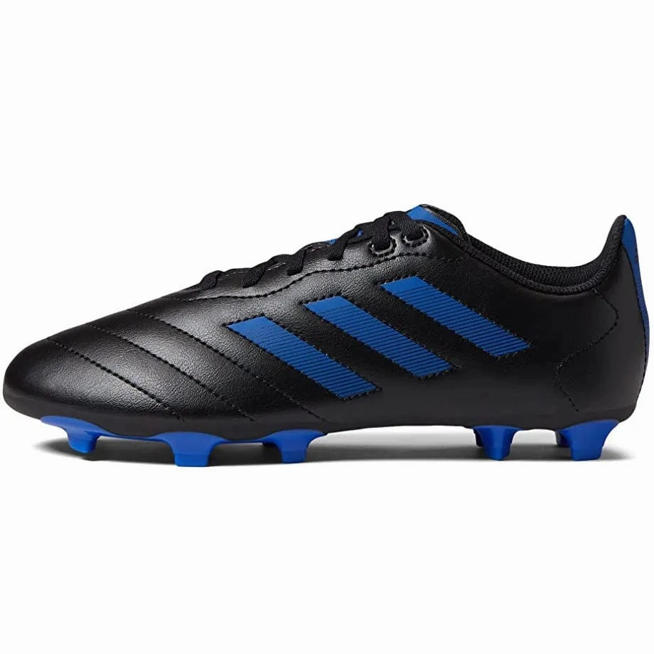Toddler Soccer Cleats Nearby adidas JR Goletto VIII FG - Black-Blue