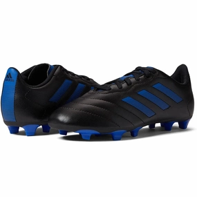 Size 14 Soccer Cleats adidas JR Goletto VIII FG - Black-Blue