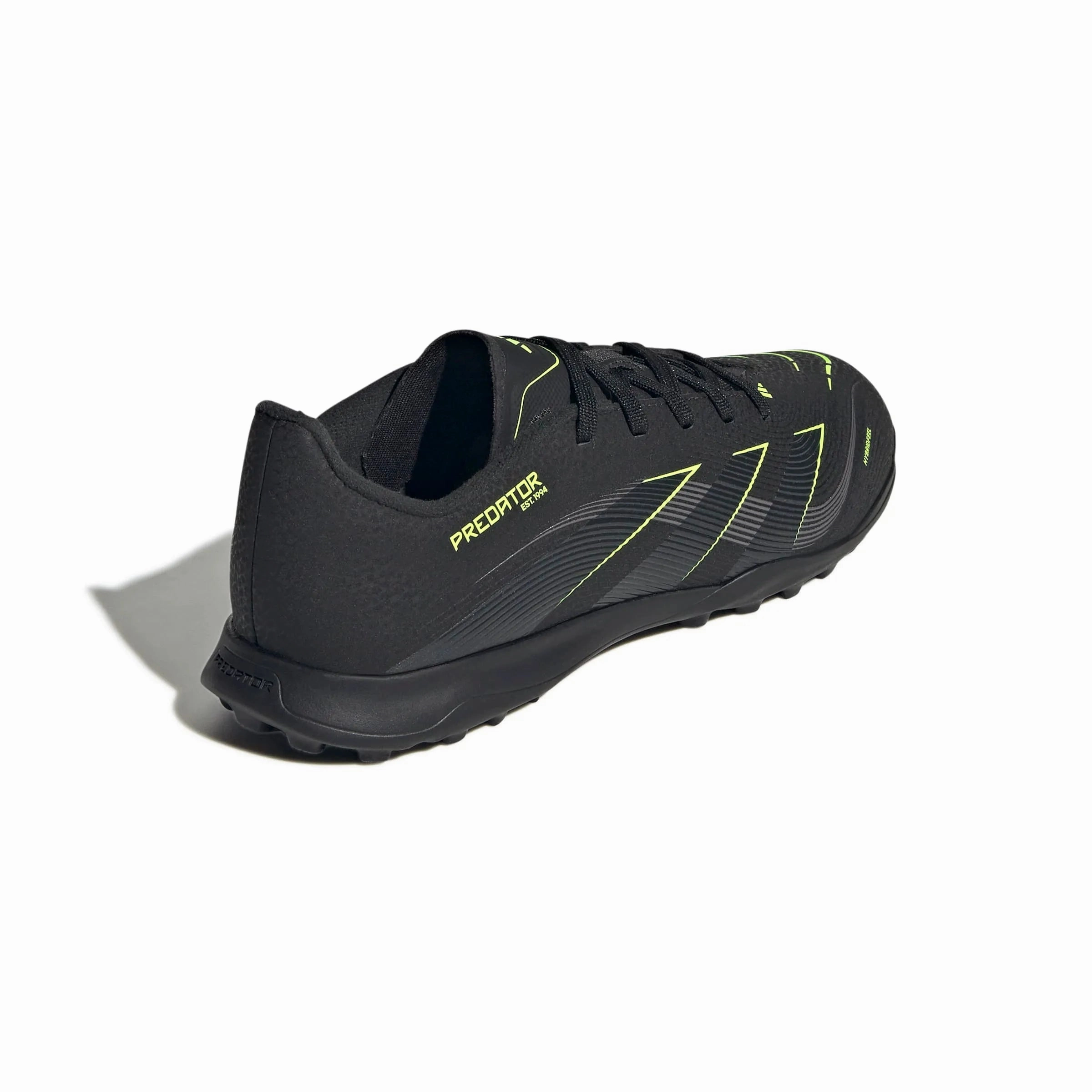 adidas JR Predator League Turf Soccer Shoes - Electric Stealth Pack (FA25) Firm Vs Soft Ground Soccer Cleats