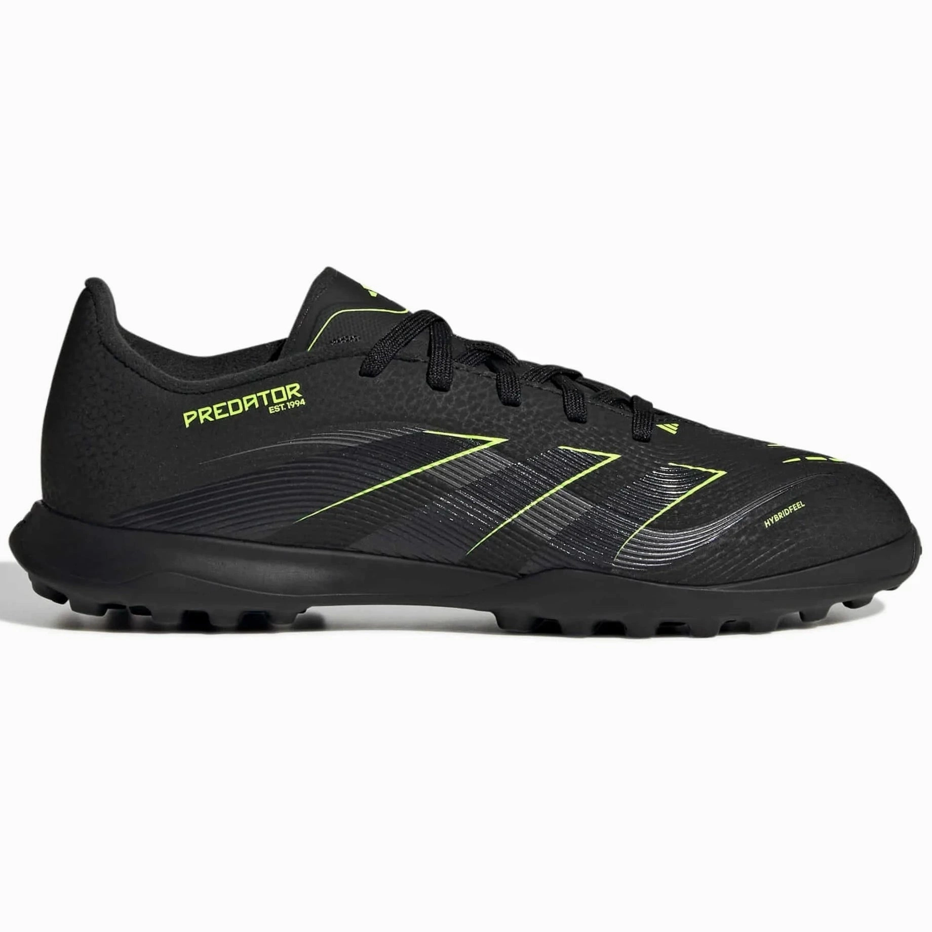 adidas JR Predator League Turf Soccer Shoes - Electric Stealth Pack (FA25) Marshalls Soccer Cleats