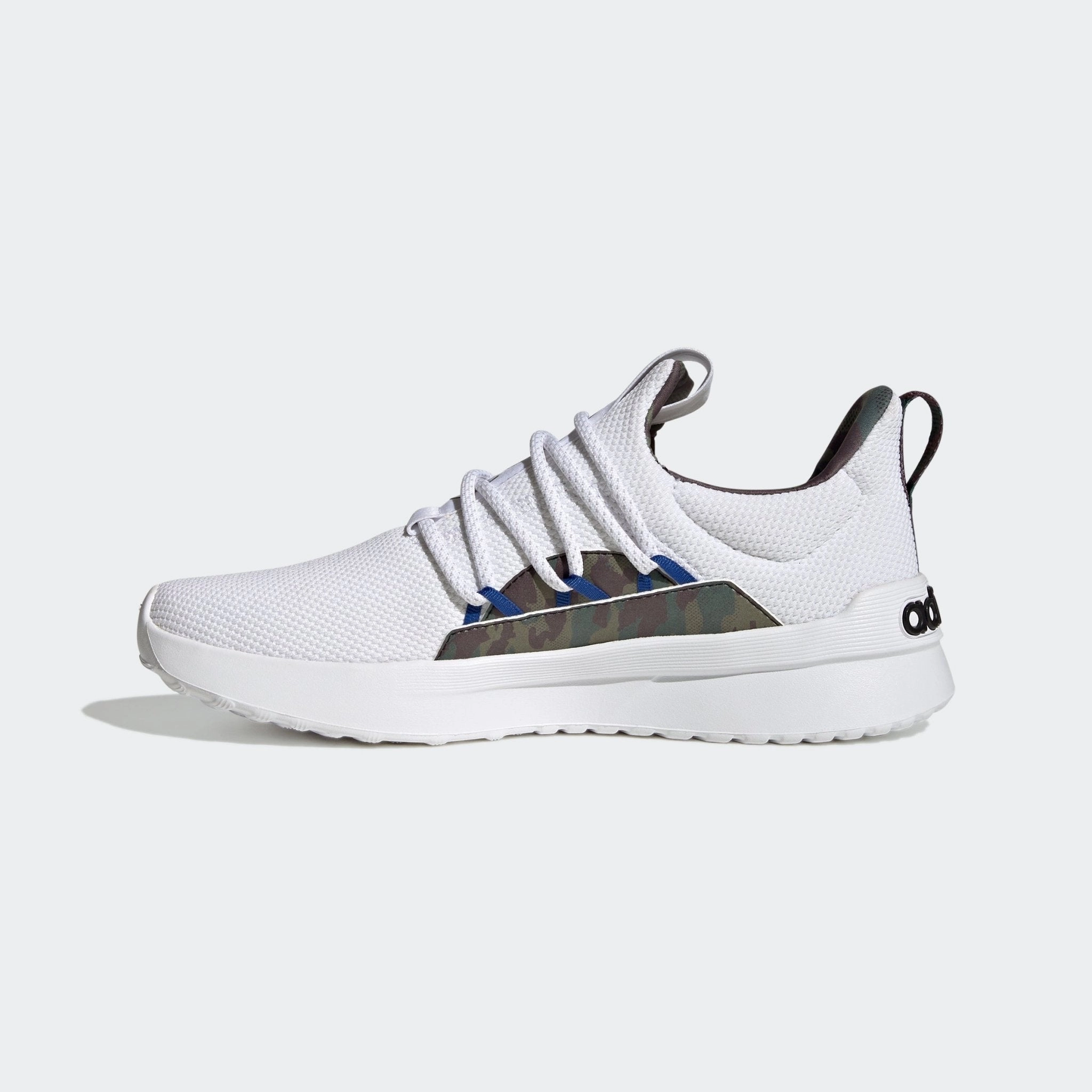 adidas Lite Racer Adapt 4 Cloudfoam Lifestyle Running Slip-On Shoes Whjite/Royal Best Soccer Cleats For Wide Feet 2025