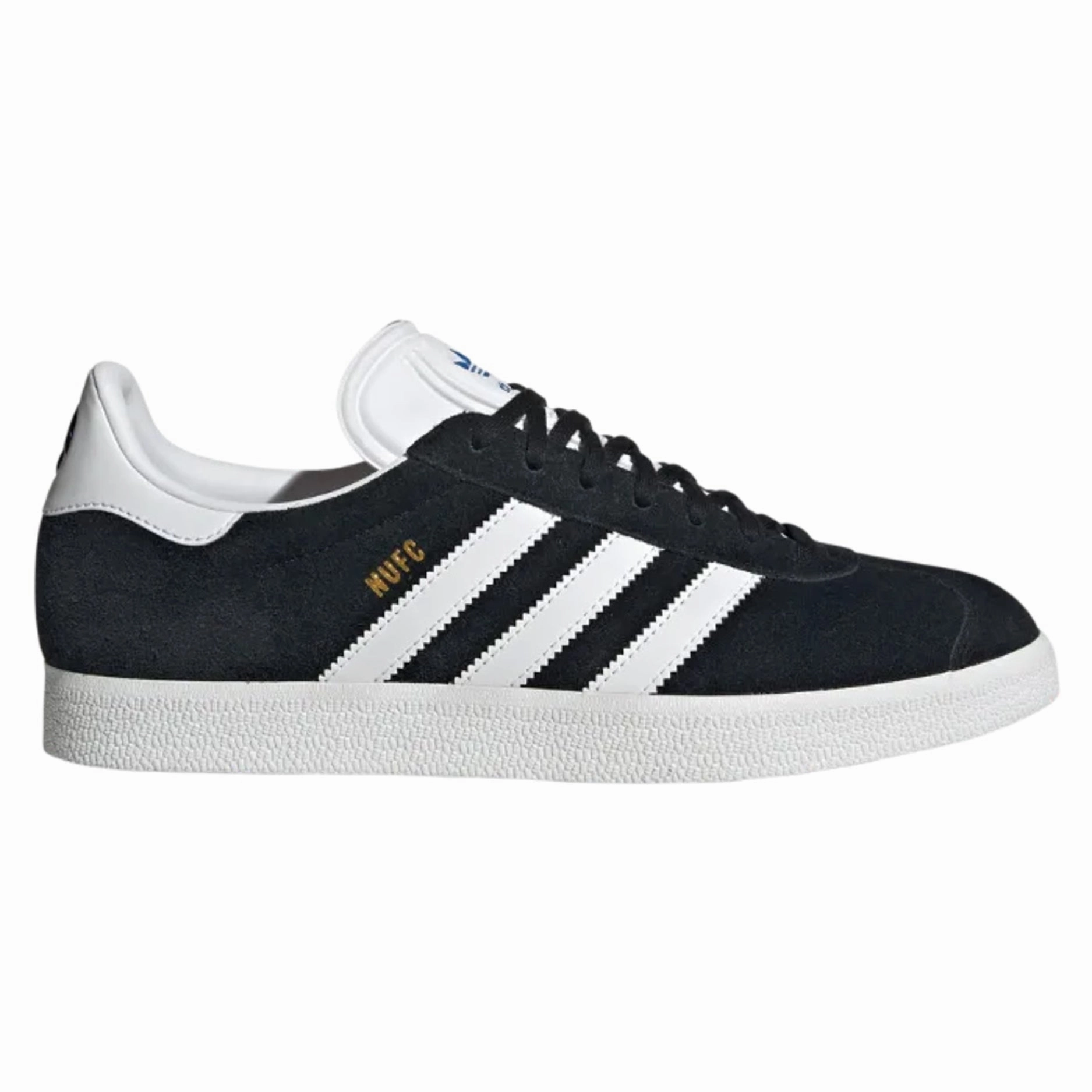 Adidas Shoes Alpha adidas Men's Newcastle United Gazelle Shoes (Black/White)