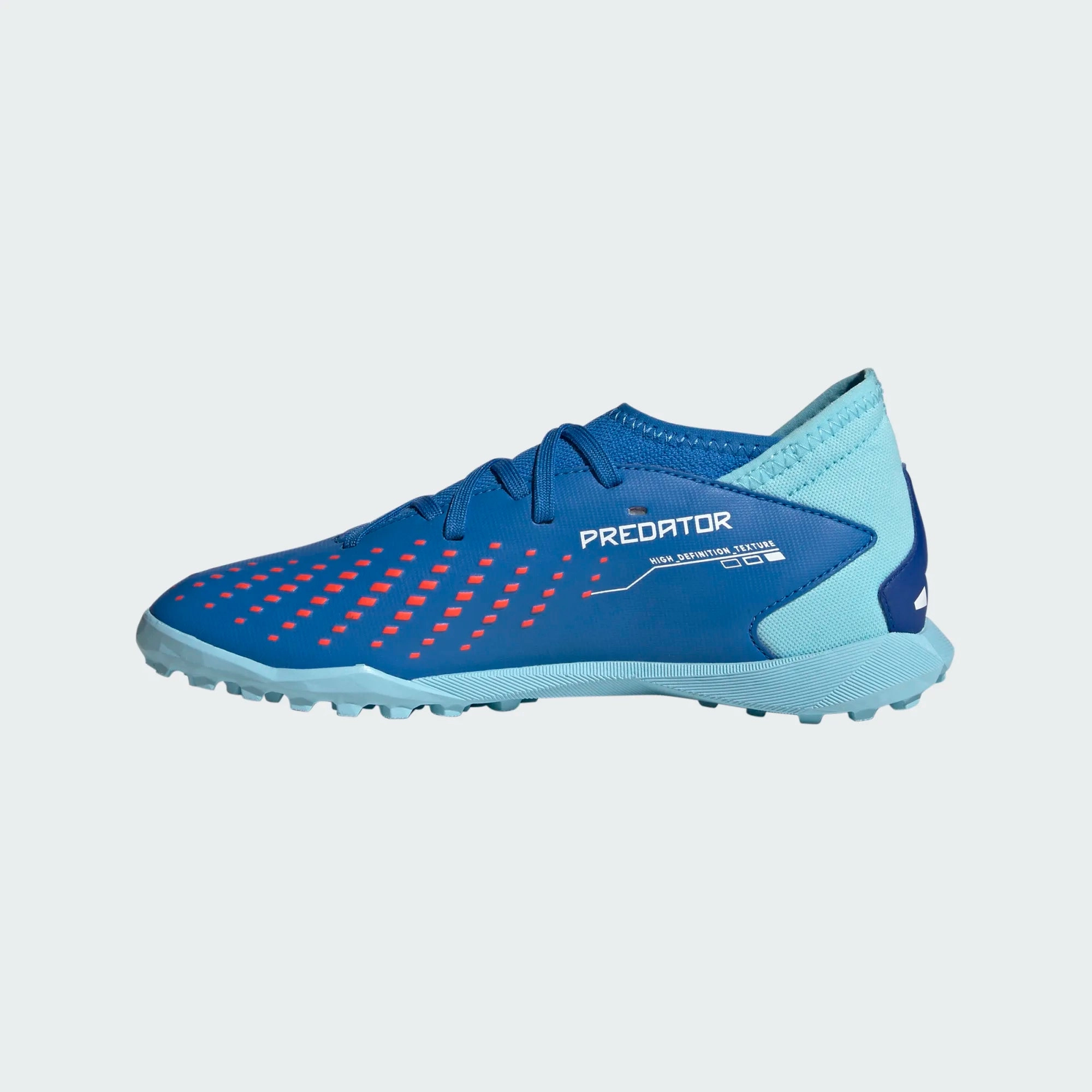 Nicest Soccer Cleats adidas Predator Accuracy.3 Youth Soccer Turf Shoes Blue