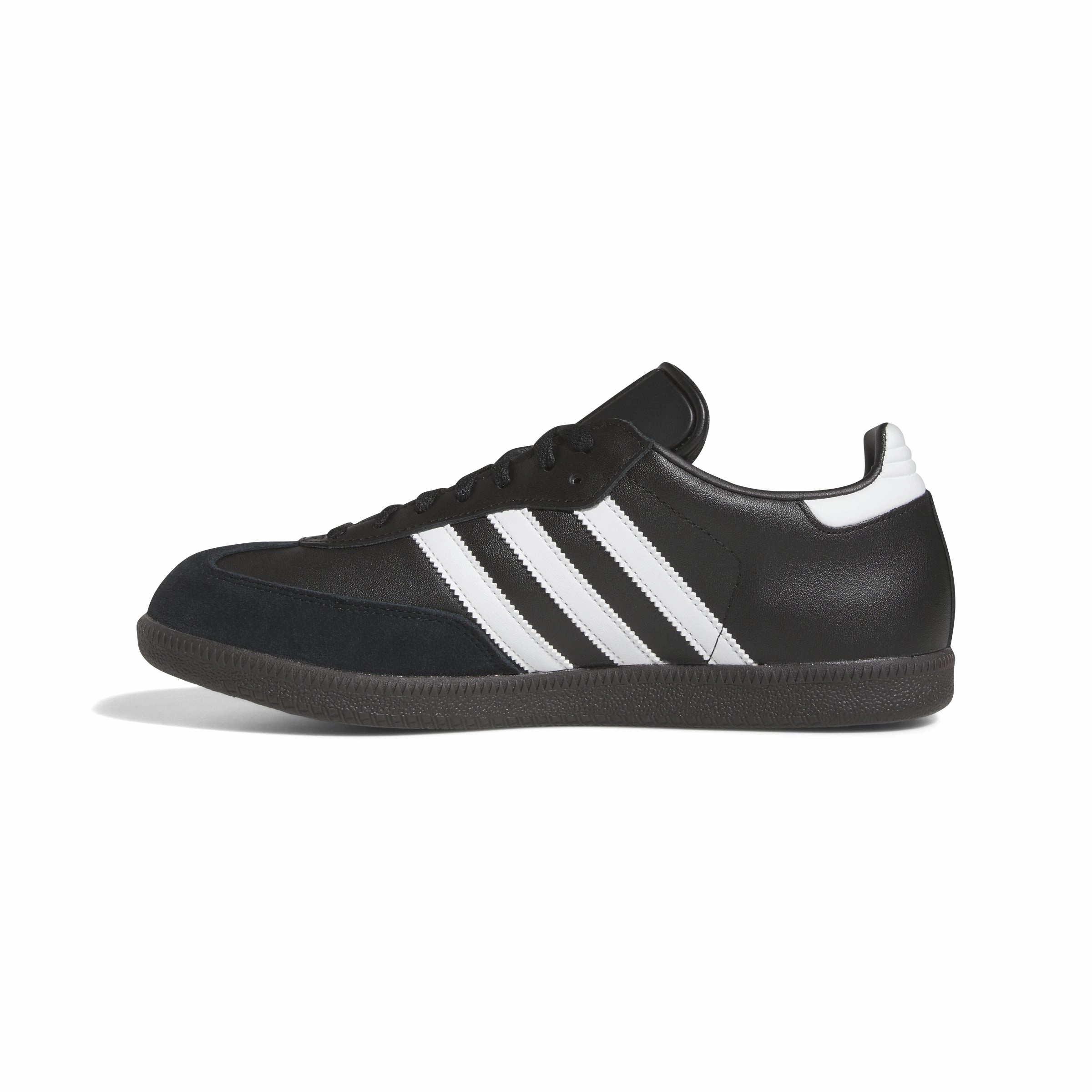 adidas Samba Leather Indoor Shoes Black Sporting Good Soccer Cleats