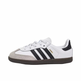 Adidas Samba OG Kids' Unisex Sneakers Cloud White / Core Black / Gum Toddlers Soccer Cleats