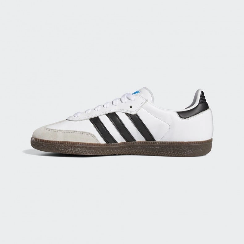 Adidas Skateboarding Samba ADV Skateboarding Shoes - Cloud White / Core Black / Clear Granite Name Adidas Shoes Types