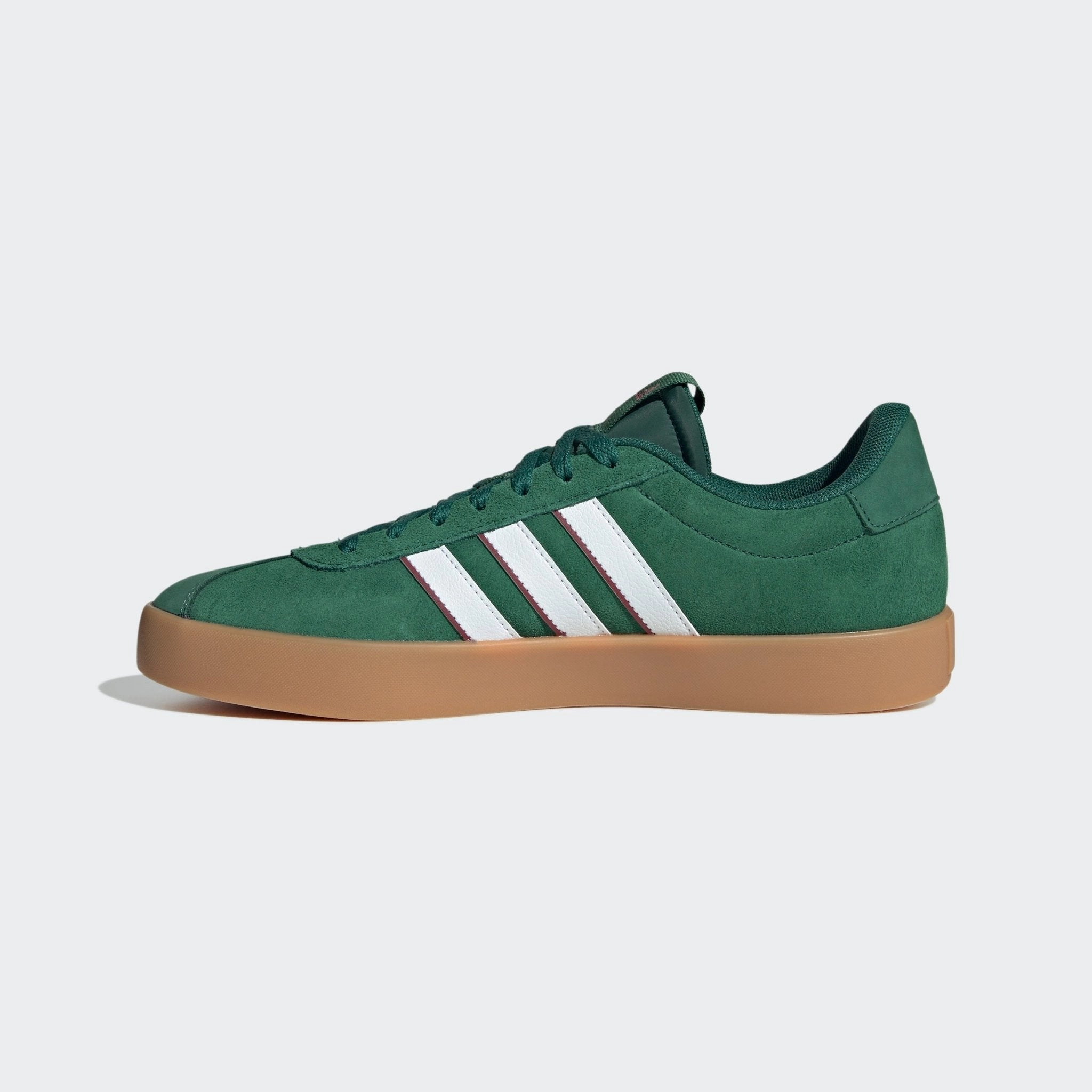 Master Infinito Soccer Cleats adidas VL Court 3.0 Shoes Dark Green/White/Collegiate Burgundy