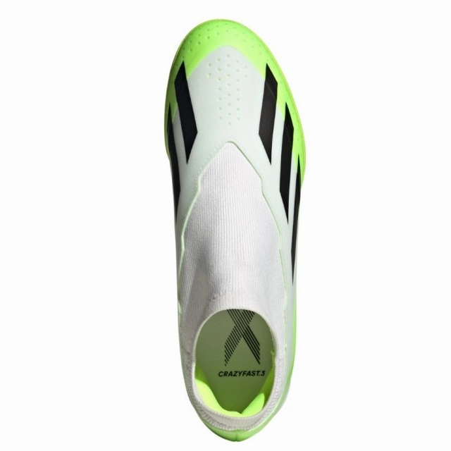 Soccer Cleats With Round Studs adidas X Crazyfast.3 Laceless Turf Shoes