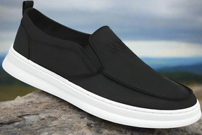 Faux Fur Slip On Sneakers T560 silk slip on