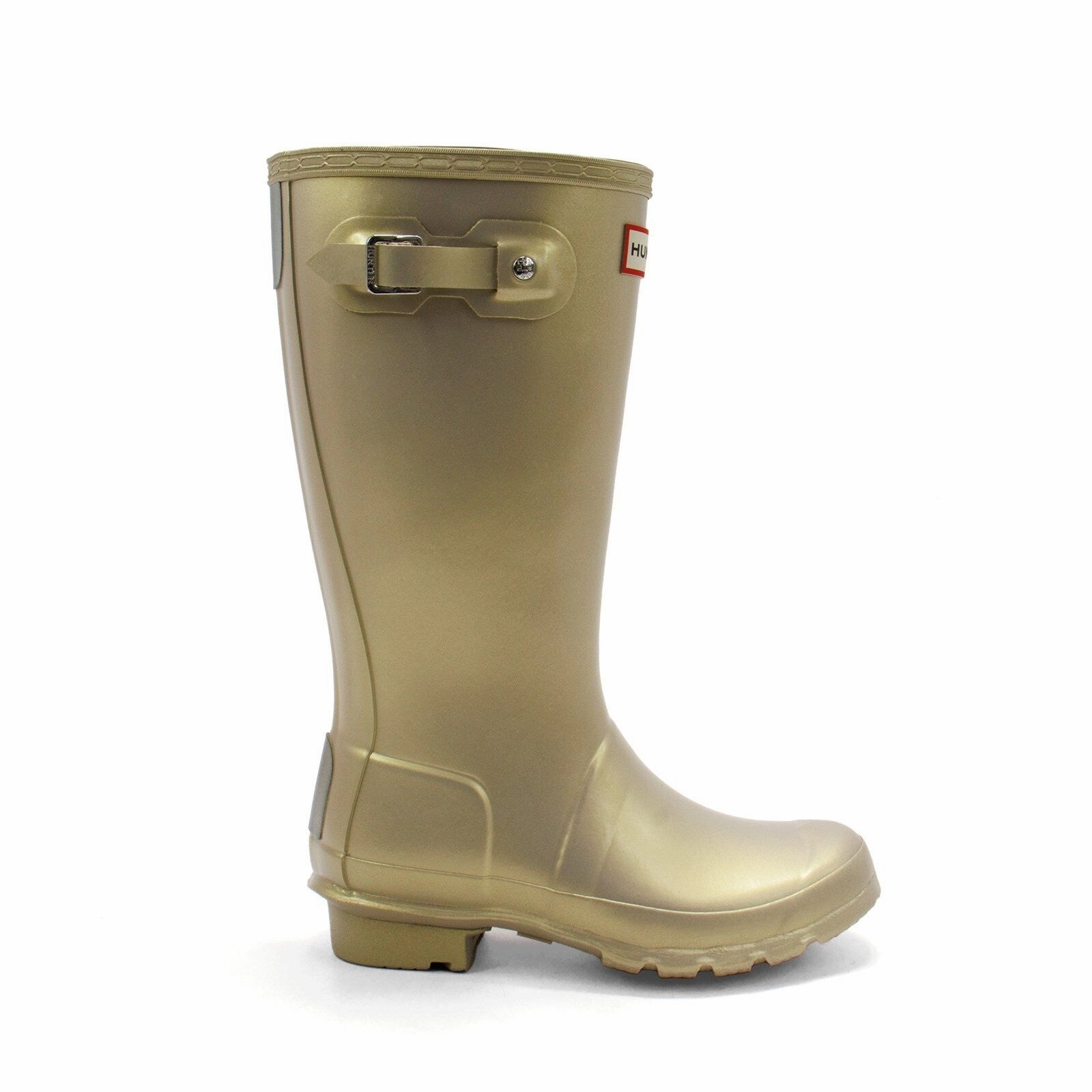 Hunter Nebula Wellington JFT6040NEB-PGL Kids Gold Waterproof Rain Boot JOBB114 Textile Shoes Waterproof