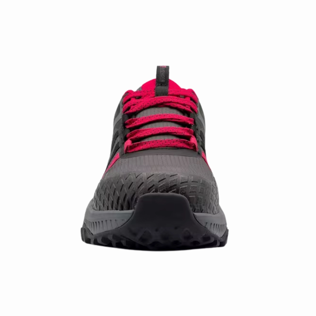 Women's Aero Trail (Composite Toe) - Grey/Magenta (B Width) High Drop Trail Shoes