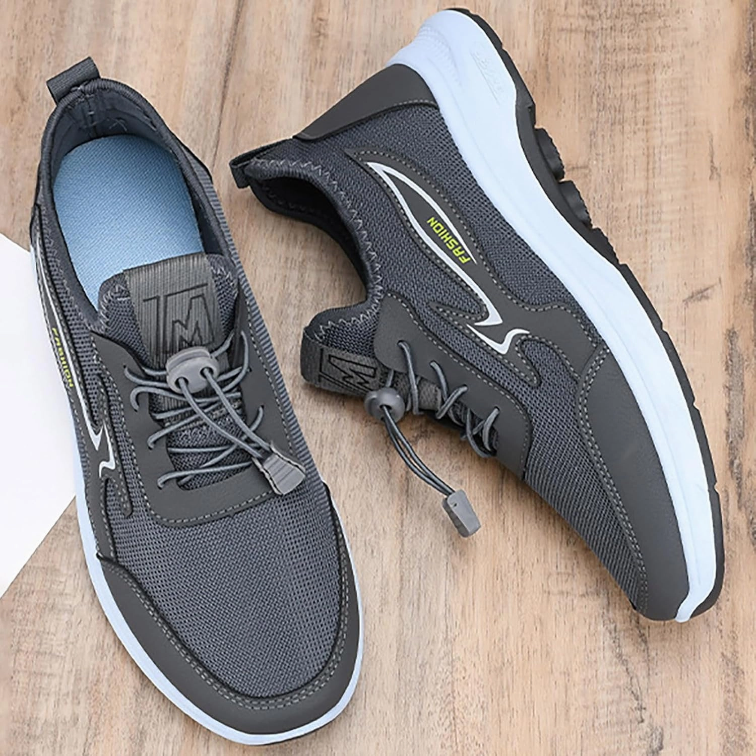 Best Cushioned Running Shoes Uk IWIHMIV Mens Walking Sneakers Men's Sports Shoes Tennis Shoes for Men Men's Athletic Running Shoes Breathable Sport Sneakers