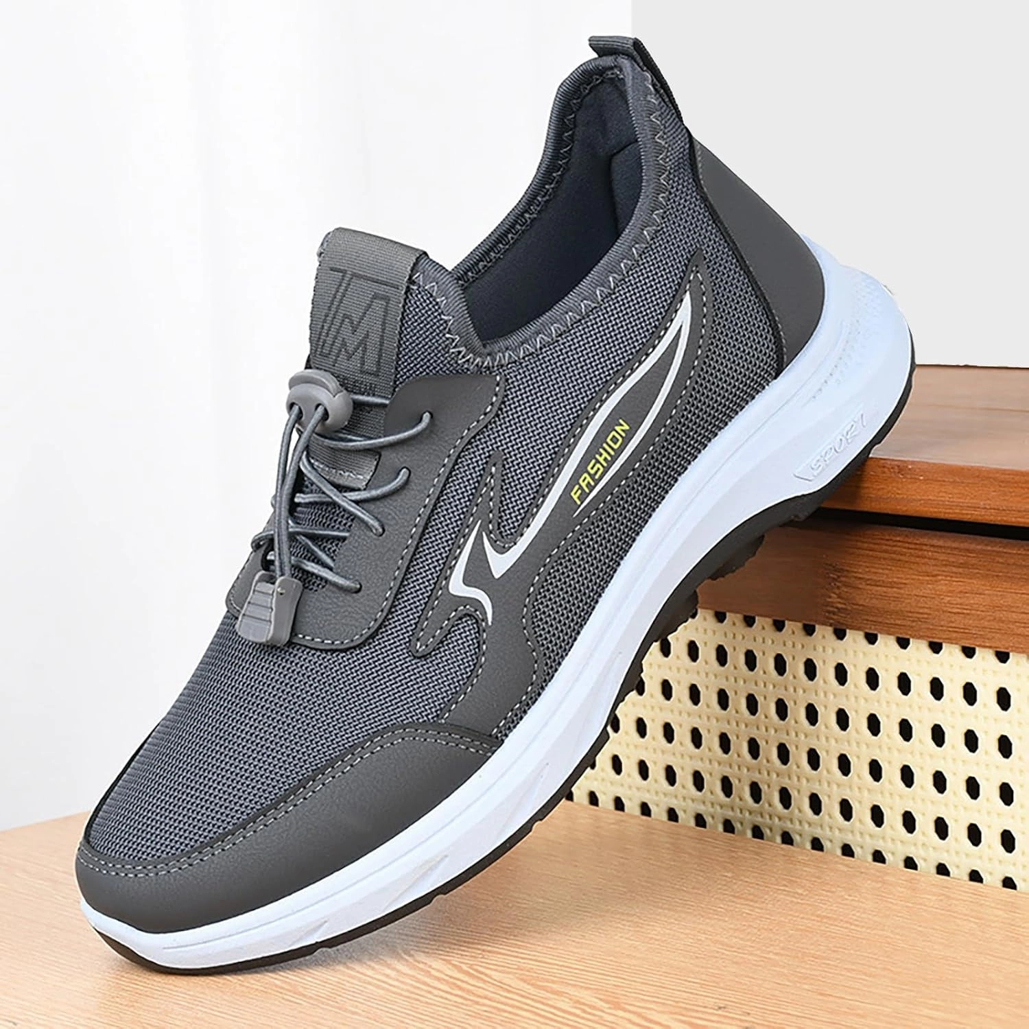 IWIHMIV Mens Walking Sneakers Men's Sports Shoes Tennis Shoes for Men Men's Athletic Running Shoes Breathable Sport Sneakers Best Running Shoes For High Arches And Plant