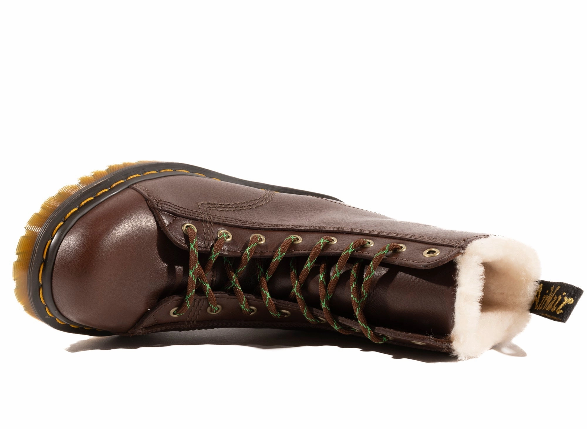 Dr. Martens Barton Chocolate Brown Hudswell Highest Rated Basketball Shoes