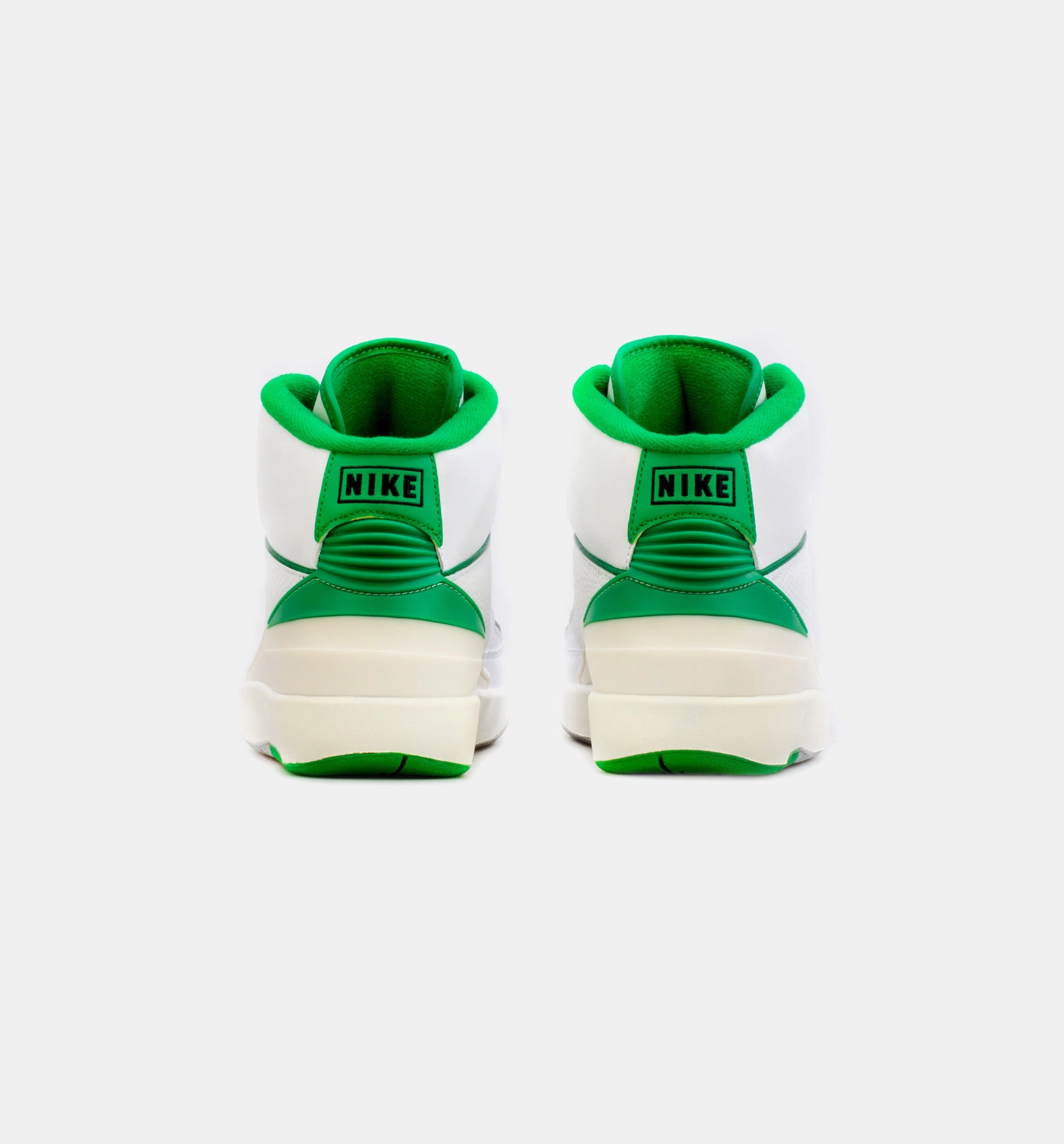 Basketball Shoes Uk Online Shop Air Jordan 2 Retro Lucky Green Mens Basketball Shoe - White/Green