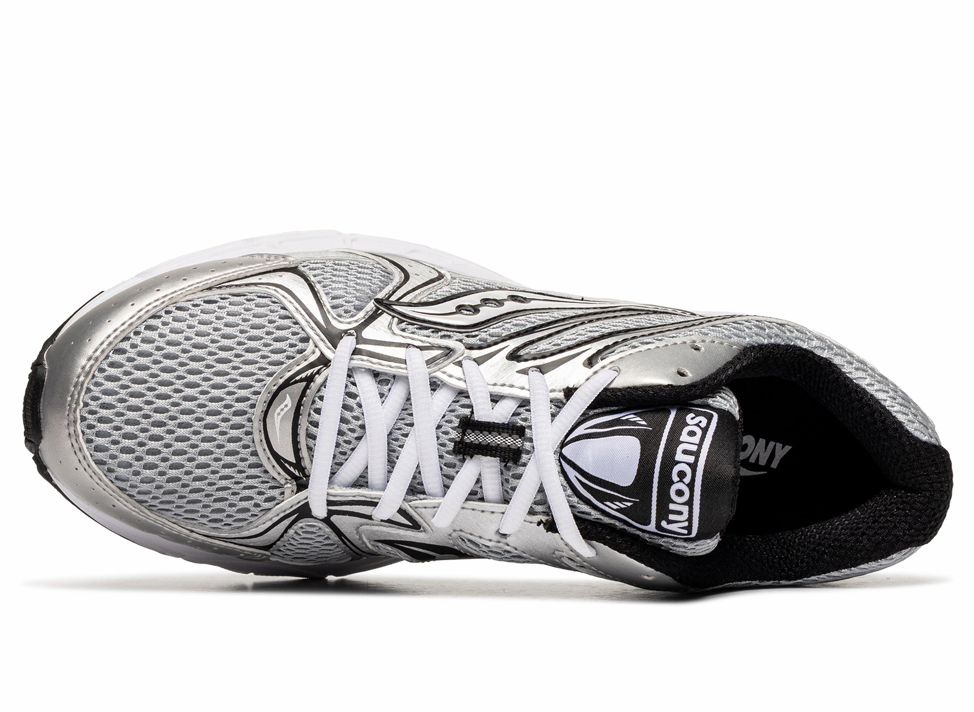 Climbing Shoes Hurt Toes Saucony Ride Millennium in 'Silver / Black'