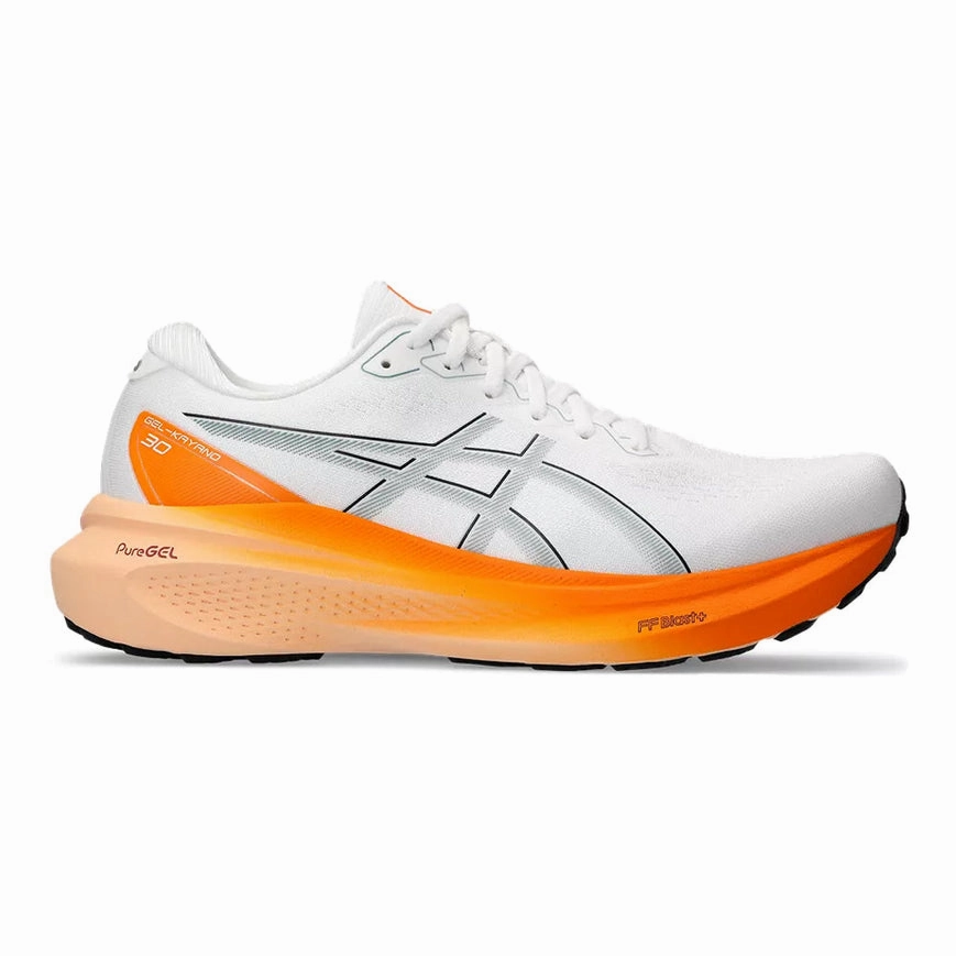 Men's Asics Gel-Kayano 30, White/Ocean Haze, 15 D Medium Best Asics Running Shoes Review