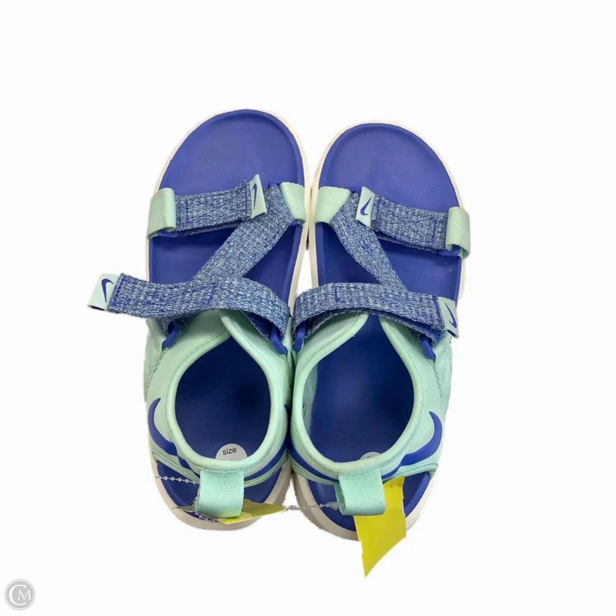 Shoes Clearance Nike Sandals Flats By Nike In Blue, Size: 8