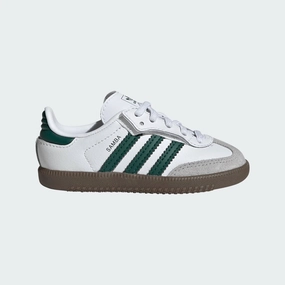 Soccer Cleats Hurt Bottom Of Feet toddler adidas samba og (cloud white/collegiate green)