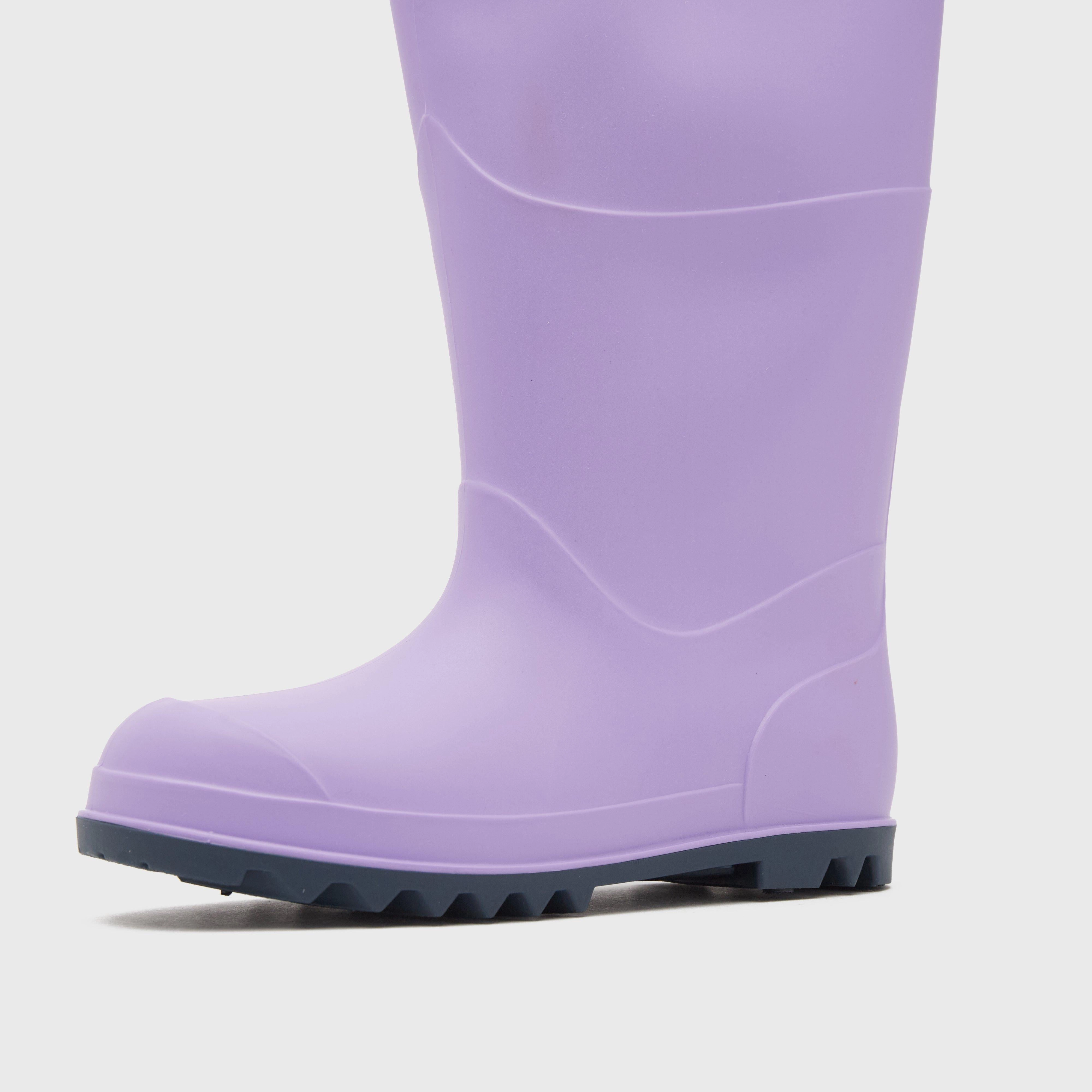 Kids Berwick Wellington Boots Lavender Waterproof Ankle Boots