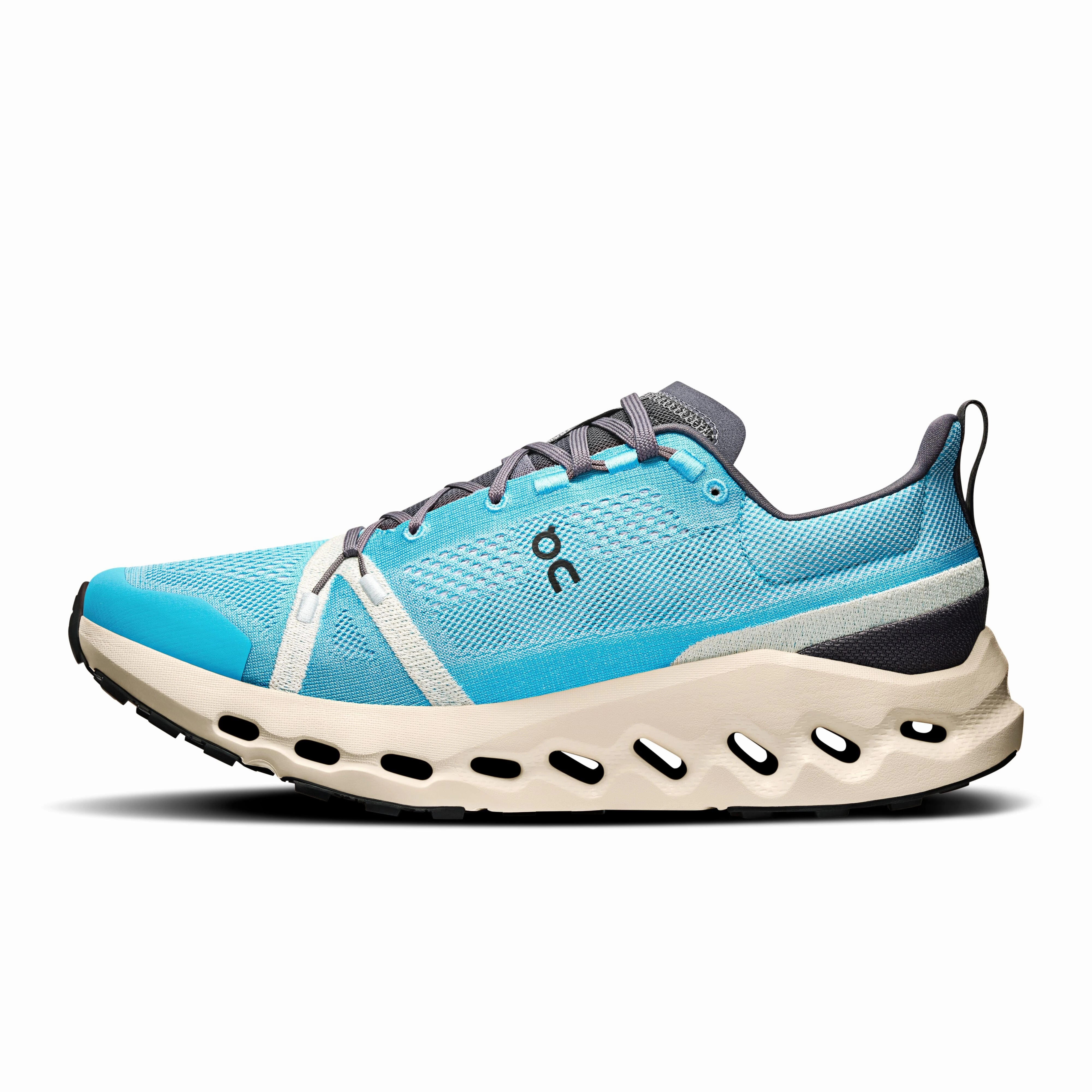 Men's On Cloudsurfer Trail Running Shoe in Horizon | Cream Durable Trail Shoes