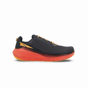 Running On Road Shoes Altra | Men's FWD Via Road Running Shoes - Black/Orange