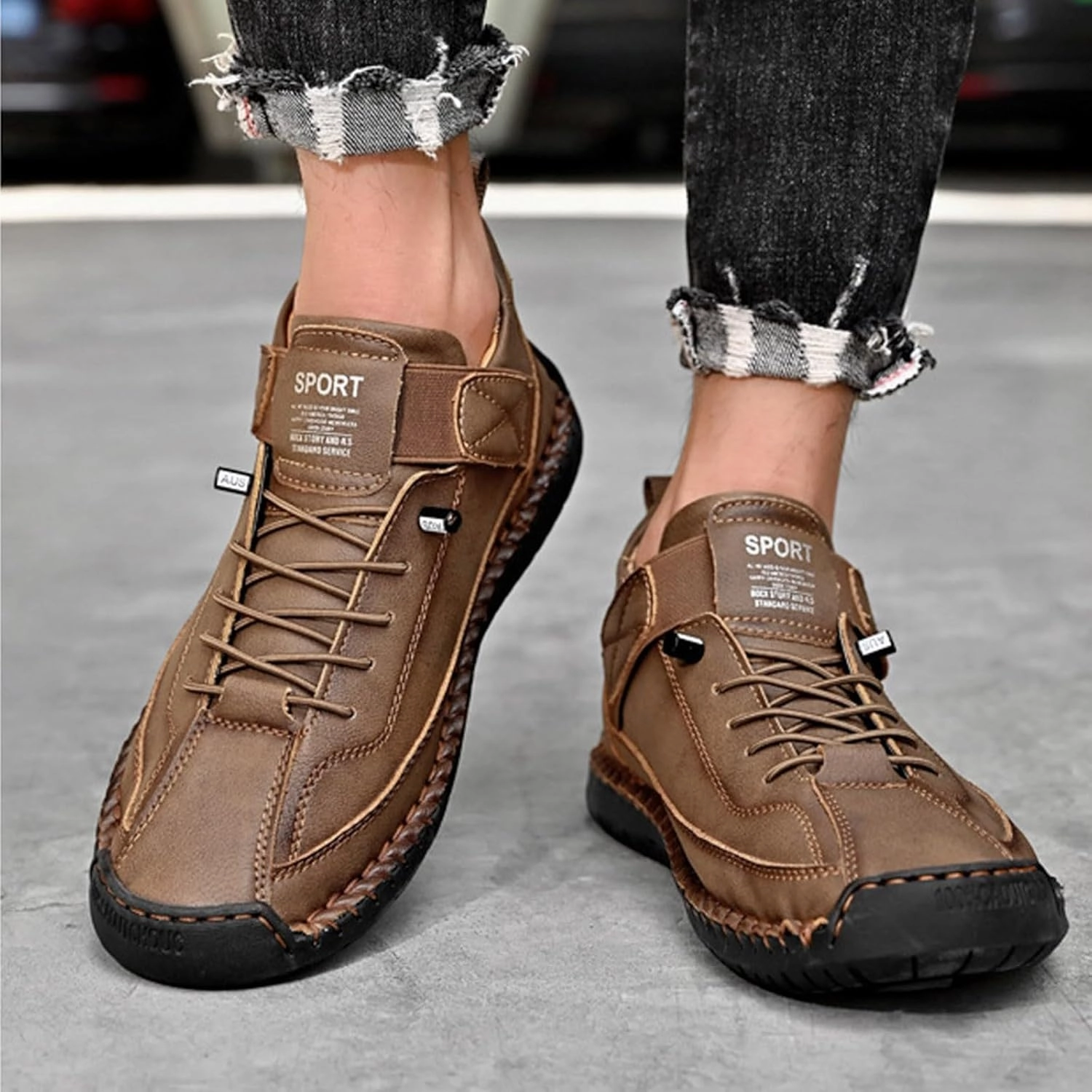 Best Running Shoes For Peroneal Tendonitis IWIHMIV Mens Slip On Shoes Men's Walking Running Tennis Shoes Athletic Casual Comfortable Sneakers Walking Shoes for Men