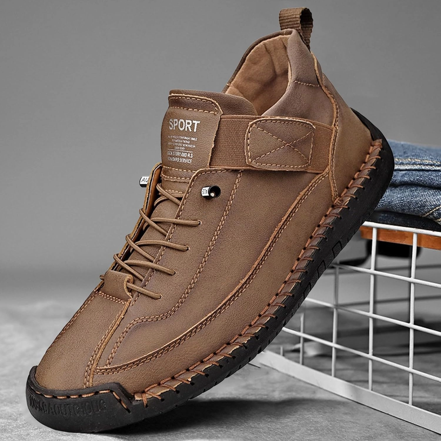 IWIHMIV Mens Slip On Shoes Men's Walking Running Tennis Shoes Athletic Casual Comfortable Sneakers Walking Shoes for Men Beach Running Shoes