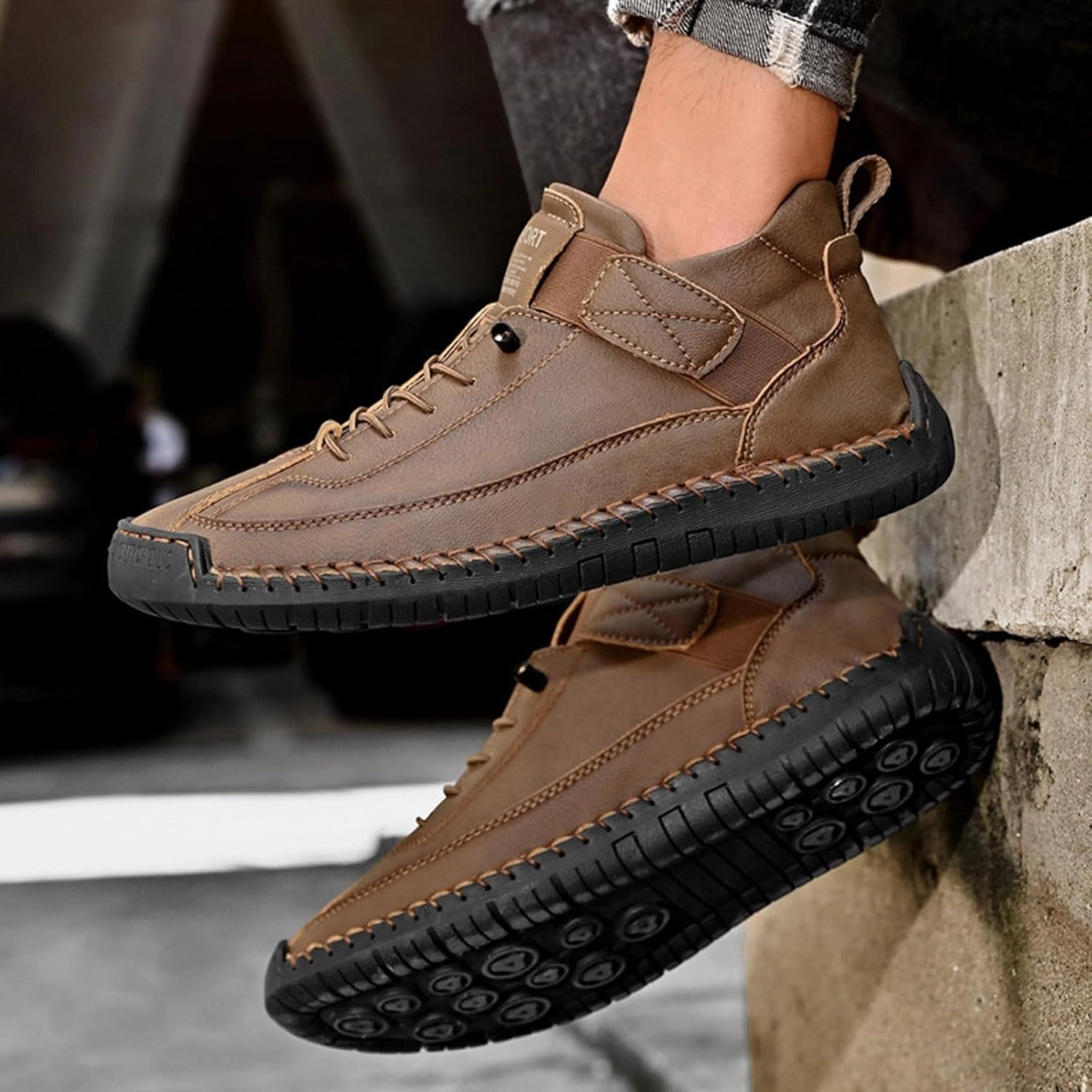 Vomero 17 Running Shoes IWIHMIV Mens Slip On Shoes Men's Walking Running Tennis Shoes Athletic Casual Comfortable Sneakers Walking Shoes for Men