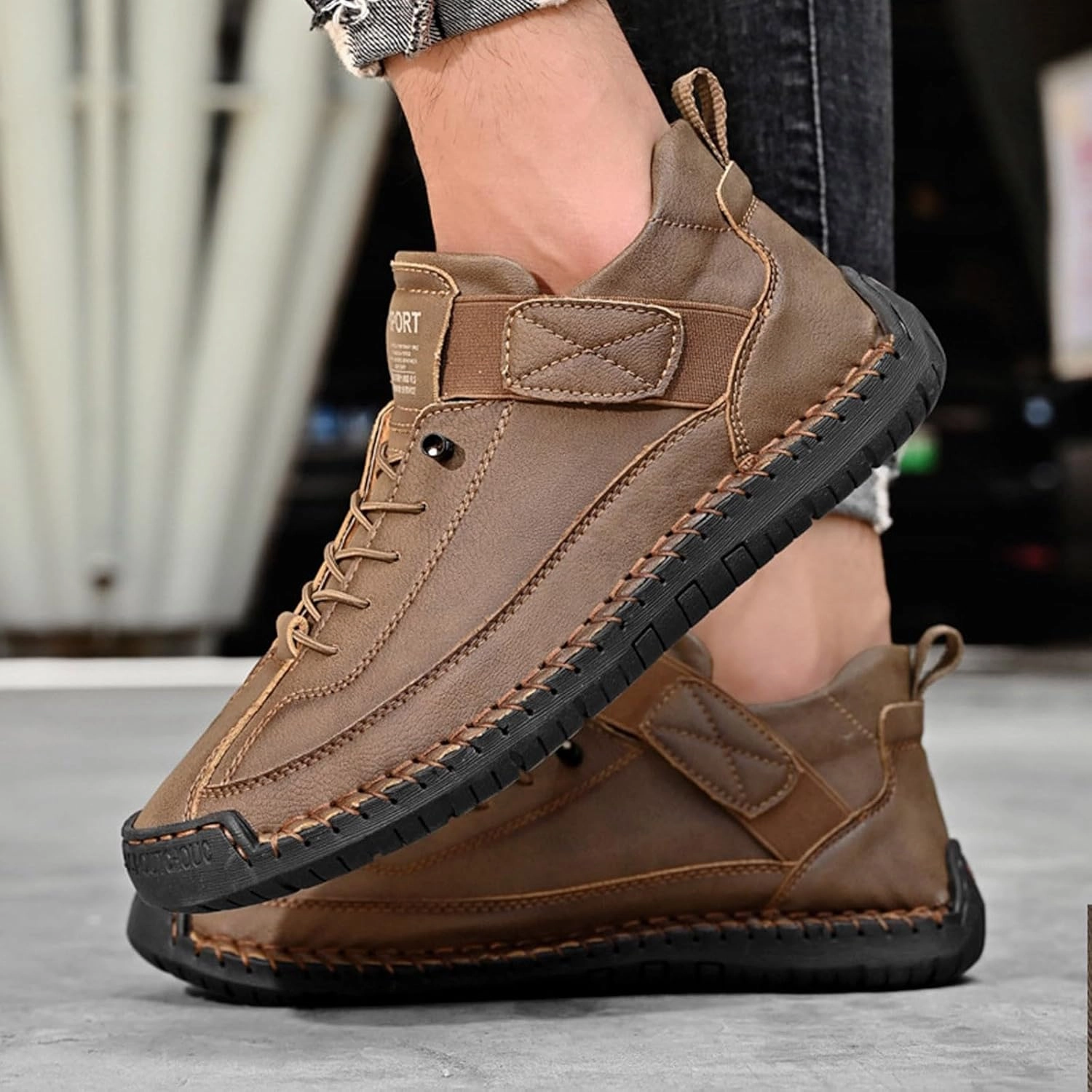 IWIHMIV Mens Slip On Shoes Men's Walking Running Tennis Shoes Athletic Casual Comfortable Sneakers Walking Shoes for Men Low-top Sneakers Running Shoes