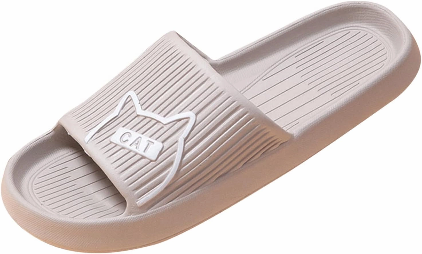 Men Slippers Fashionable Cartoon Cat Print Flat Bottom Non Slip Wear Resistance And Comfortable Animal Slippers for Men Men's Monk Strap Casual Shoes