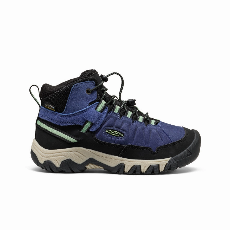 Best Hiking Boots For Summer Big Kids' Targhee IV Waterproof Hiking Boot  |  Skipper Blue/Hemlock