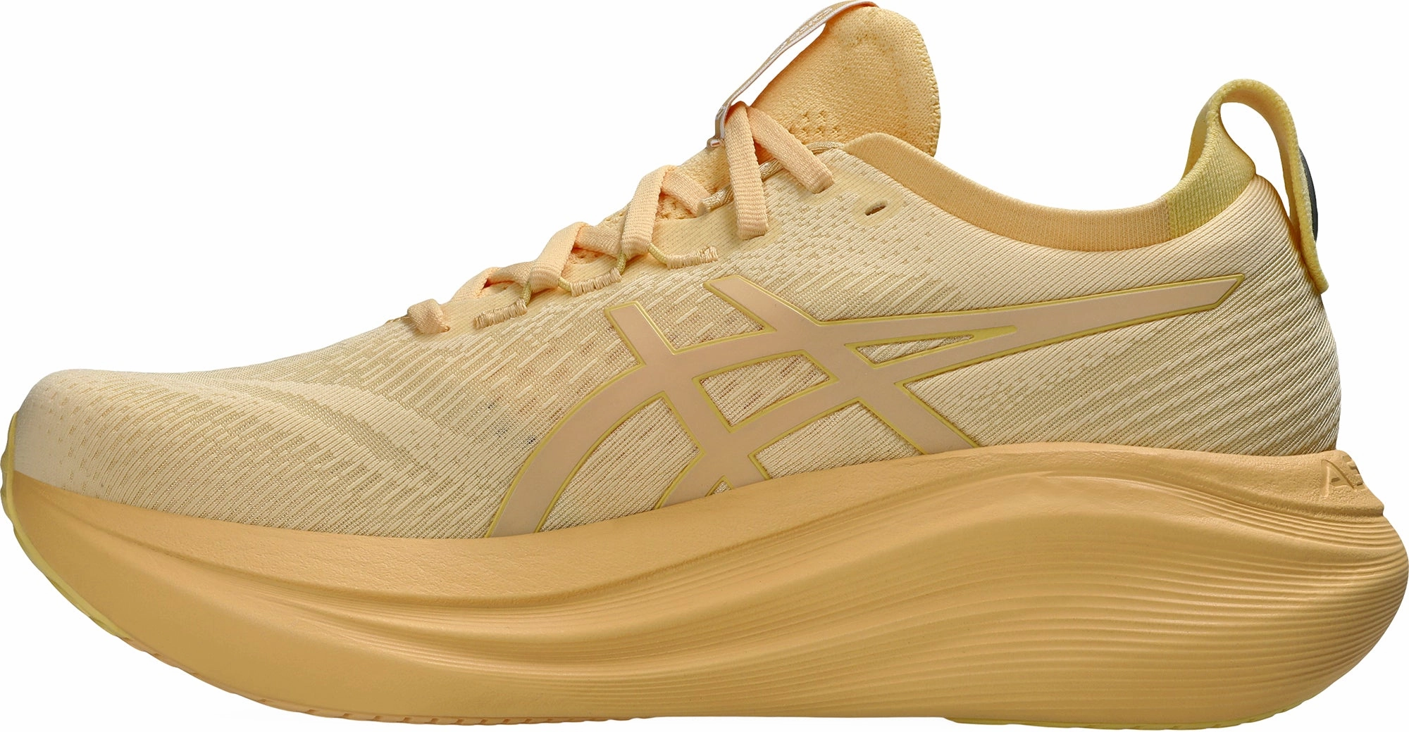 Asics Gel Nimbus 27 Lite-Show Mens Running Shoes - Orange Asics Shoe Width