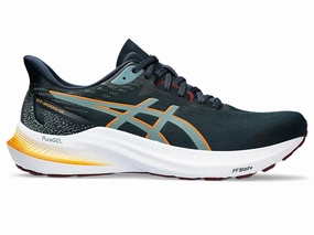 Asics Mens GT-2000 12 Wide- French Blue/Froggy Teal (1011B689-401) Asics Pronation Shoes