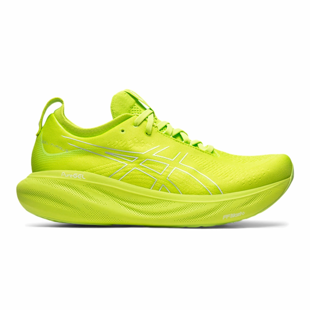 Asics Superblast 2 Running Shoes Men's Asics Gel-Nimbus 25, Lime Zest/White, 15 D Medium