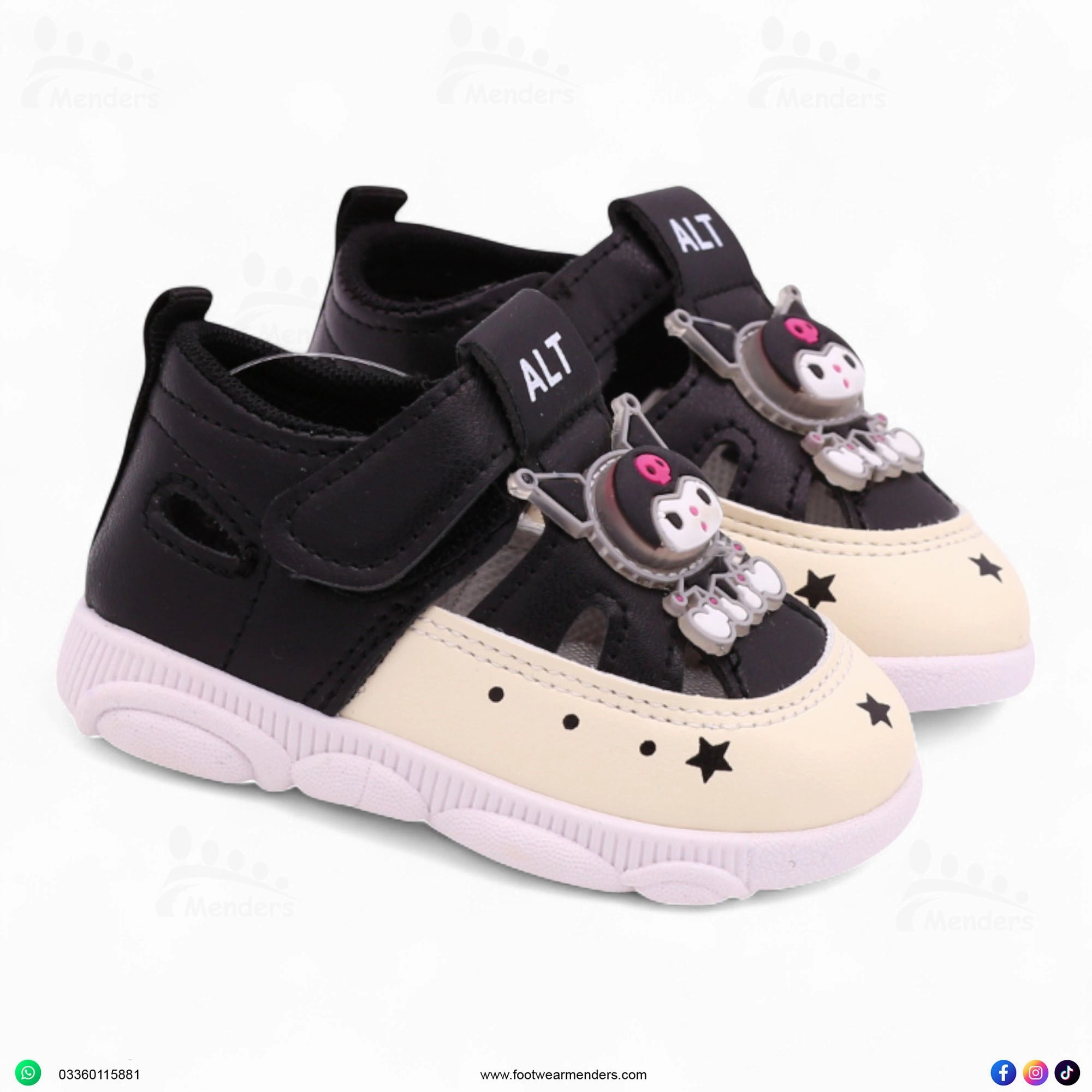 B06 kids Flat Shoes With Flowers