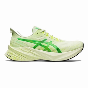Men's Asics Novablast 3 LE, Whisper Green/Cilantro, 11.5 D Medium Asics Shoes Nyc