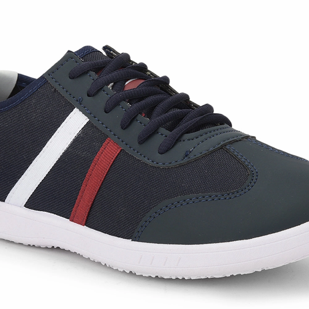 Force 10 Lacing Navy Blue Casual Shoes For Men DYLAN-1E by Liberty Adidas Casual Shoes