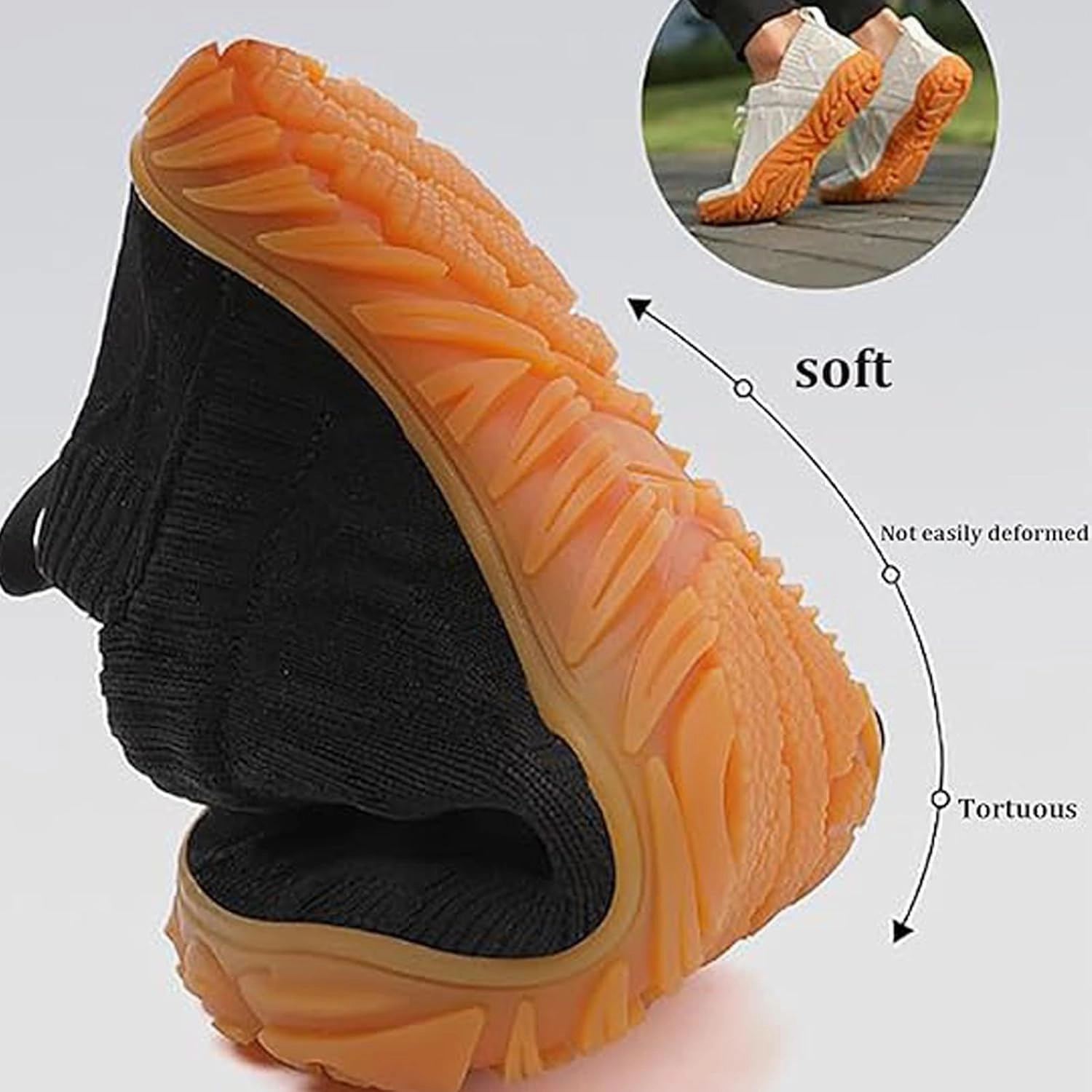 Fly Sports Shoes Casual Barefoot Water Shoes for Men Minimalist Comfortable for Beach Outdoor Hiking Aqua Swim Pool River Boat Travel Running Walking Sneakers