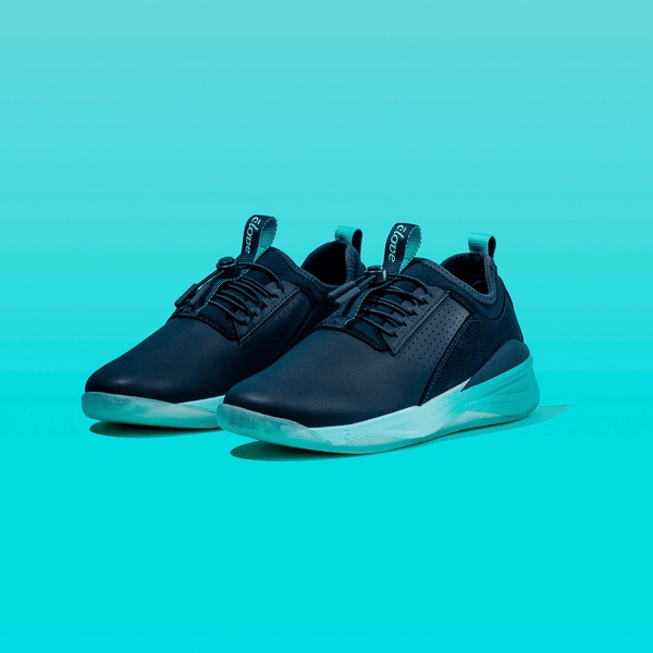 Walking On Clouds Clove  - Aero's Shoes - Limited Edition - Aqua Blue