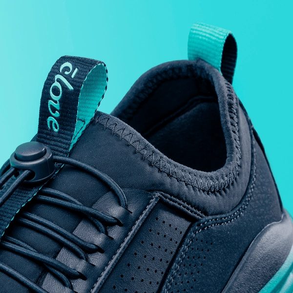 Clove  - Aero's Shoes - Limited Edition - Aqua Blue For Walking With Flat Feet Best Toddler Walking