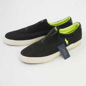 NEW Polo Ralph Lauren Men 15 50 Shoes Black Training Without Laces  Sneakers On Cloud X 4 Training Shoe