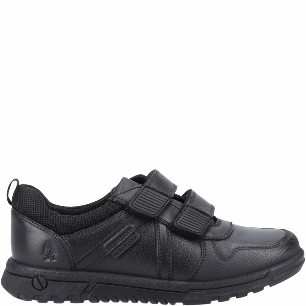 Black Spencer Senior School Shoes Toddler Work Boots