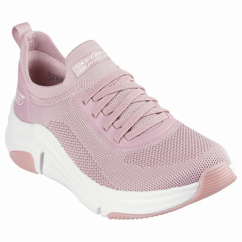 BOBS SPORT SPARROW FLEX - INSTANT CLOUT - BLUSH SATIN Slip On Ice Shoes