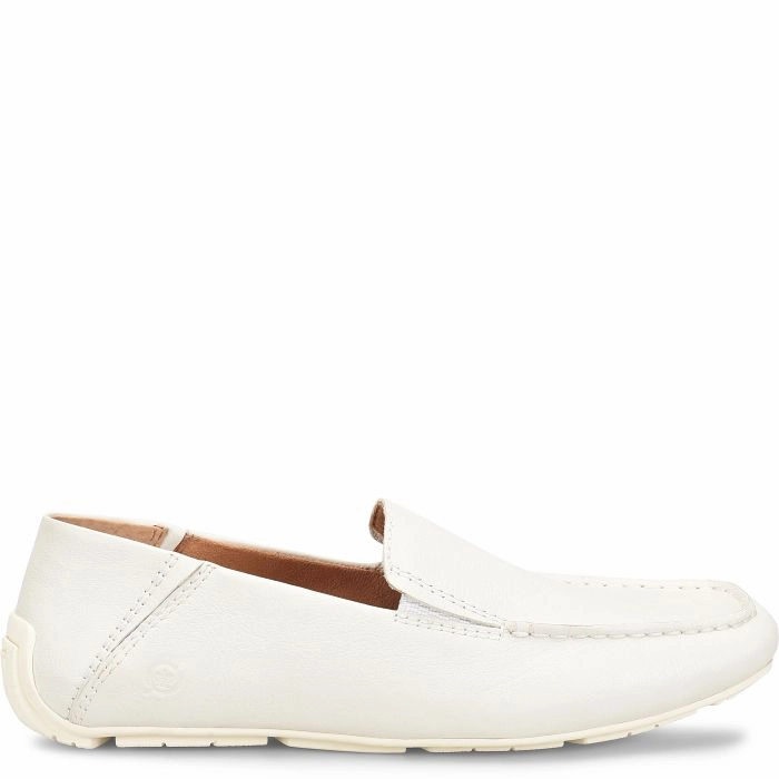 High Heels Porn Galleries Born Men's Marcel Driving Moc - White (Sea Salt)